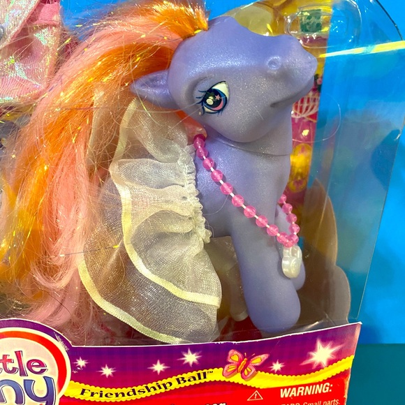 MY LITTLE PONY G3 VTG 2004 FRIENDSHIP BALL DRESS-UP EVENINGWEAR CRYSTAL LAKE - Picture 2 of 13
